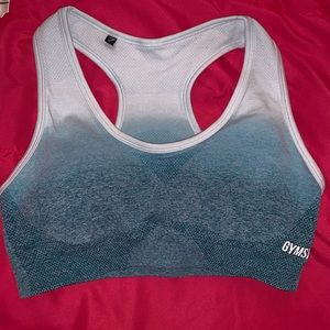 Ombré seamless sports bra